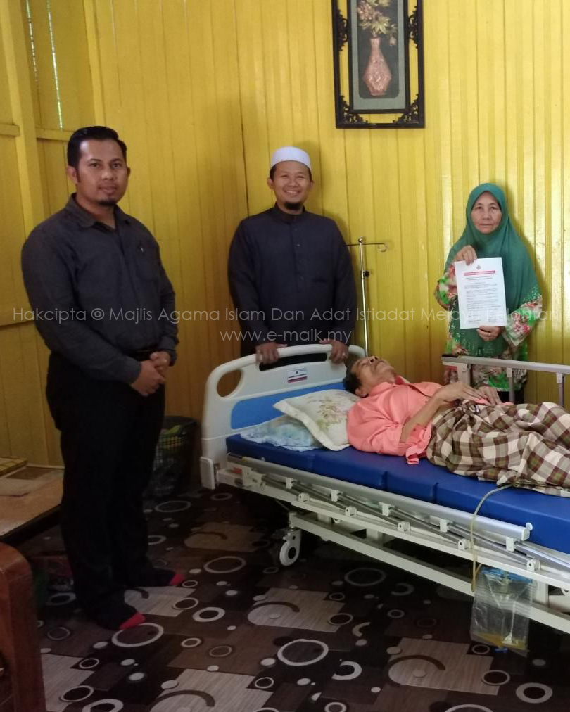 Portal Rasmi Maik Penyerahan Wakaf Katil Menerusi Wakaf Kesihatan Majlis Agama Islam Dan Adat Istiadat Melayu Kelantan